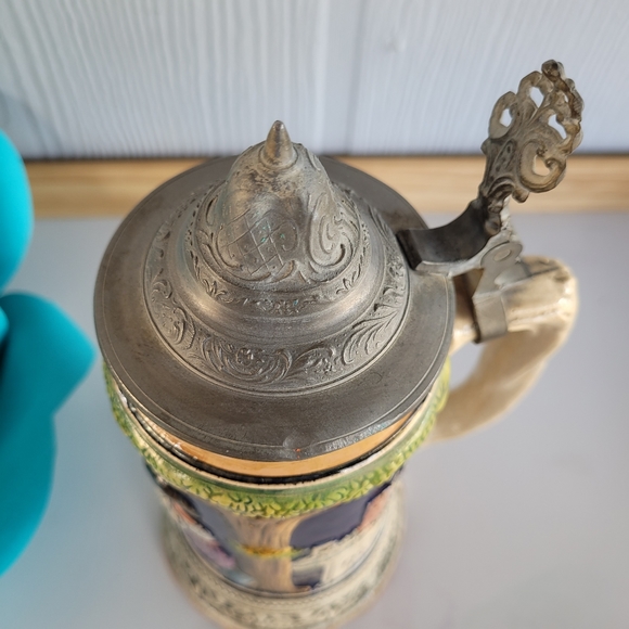 Vintage Beer Stein Sears Roebuck and Co Musical Mug Lyric Musical Creations - Picture 5 of 10